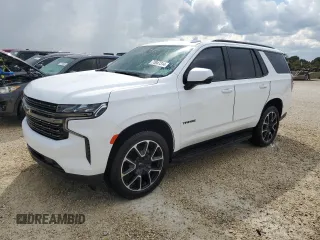 2022 Chevrolet Tahoe RST z VIN 1GNSCRKD4NR287261, wystawiony jako Copart lot #73947314 z przebiegiem 48 223 mil mil oraz Nie do naprawy • Non repairable. Historia ofert i sprzedaży dostępna na DreamBid. Obrazek 1.