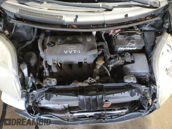 2007 Toyota Yaris with VIN JTDJT923875084427, listed as a Copart auction lot 52620615 with 152,526 mi miles and Non Repairable. Bid and sale history available at carsss.com. Image 11.