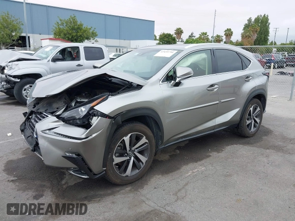 2018 Lexus NX 300 with VIN JTJBARBZ4J2168975, listed as a IAAI auction lot 42439794 with 58,087 mi miles and . Bid and sale history available at DreamBid. Image 2.