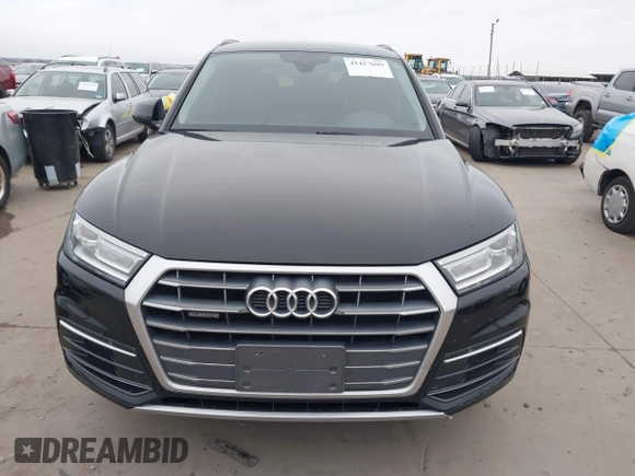 2018 Audi Q5 Premium with VIN WA1ANAFY1J2141197, listed as a IAAI auction lot 41427699 with 85,263 mi miles. Bid and sale history available at carsss.com. Image 13.
