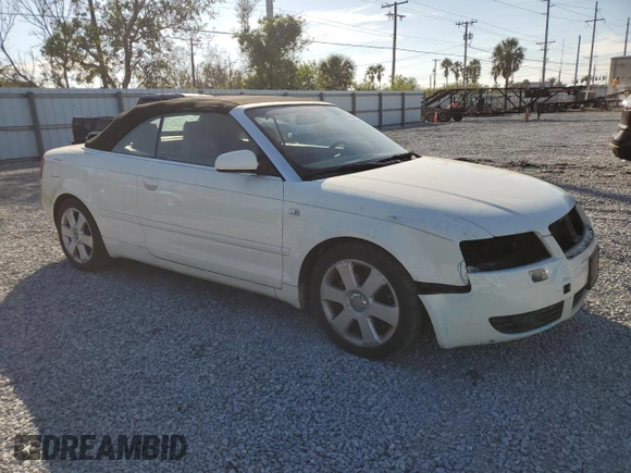 2005 Audi A4 1.8T with VIN WAUAC48H85K012628, listed as a Copart auction lot 86433944 with 162,745 mi miles and Salvage Title. Bid and sale history available at carsss.com. Image 4.