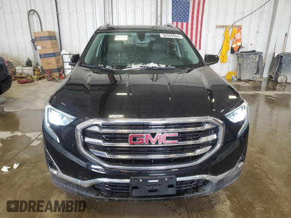 2018 GMC Terrain SLT with VIN 3GKALPEX3JL141602, listed as a Copart auction lot 50344665 with 50,163 mi miles and Clean Title. Bid and sale history available at carsss.com. Image 5.