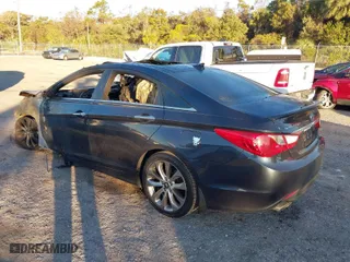 2012 Hyundai Sonata 2.0T SE with VIN 5NPEC4AB6CH494604, listed as a IAAI auction lot 41021128 with 1 mi miles. Bid and sale history available at carsss.com. Image 3.