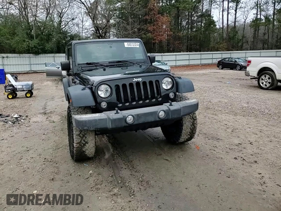 2015 Jeep Wrangler Sport with VIN 1C4AJWAG7FL576076, listed as a Copart auction lot 84072324 with 100,119 mi miles and Salvage Title. Bid and sale history available at carsss.com. Image 10.