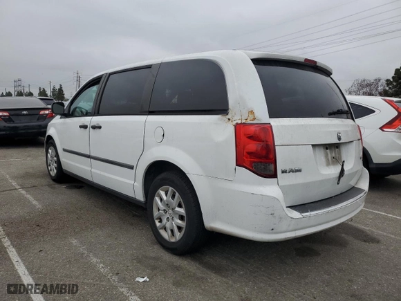 2015 Ram Cargo Van Tradesman with VIN 2C4JRGAG9FR679862, listed as a Copart auction lot 53889135 with 115,261 mi miles and Salvage Title. Bid and sale history available at carsss.com. Image 2.