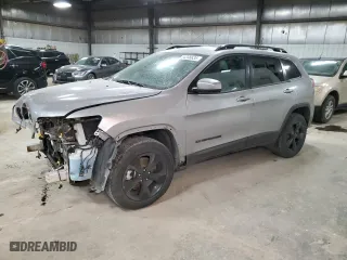 2021 Jeep Cherokee Altitude with VIN 1C4PJMLB4MD128109, listed as a Copart auction lot 44398635 with 75,556 mi miles and Salvage Title. Bid and sale history available at carsss.com. Image 1.