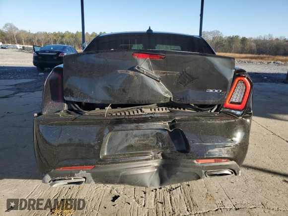 2017 Chrysler 300 S with VIN 2C3CCABG8HH596913, listed as a Copart auction lot 43037715 with 56,512 mi miles and Salvage Title. Bid and sale history available at DreamBid. Image 6.