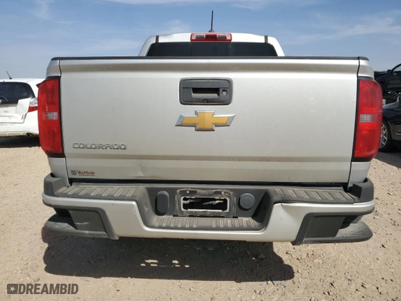2020 Chevrolet Colorado 2WD Work Truck with VIN 1GCGSBEA4L1135115, listed as a Copart auction lot 50001445 with 44,795 mi miles and Clean Title. Bid and sale history available at carsss.com. Image 6.