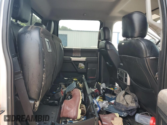 2018 Ford F-250 XL with VIN 1FT7W2BT0JEC53209, listed as a Copart auction lot 58600985 with Not provided miles and Salvage title. Bid and sale history available at DreamBid. Image 10.