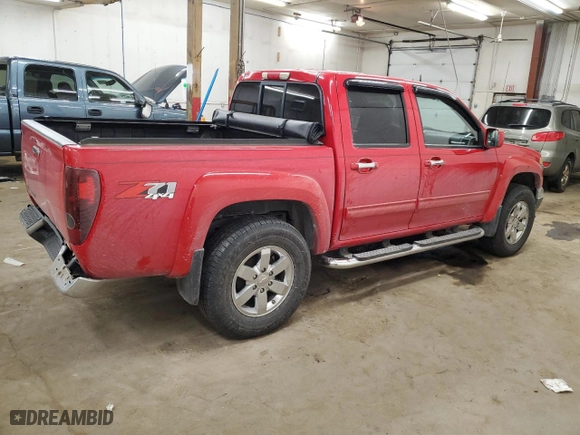 2011 Chevrolet Colorado LT w/2LT with VIN 1GCHTDFE0B8140610, listed as a Copart auction lot 41438665 with 124,967 mi miles and Salvage Title. Bid and sale history available at carsss.com. Image 3.