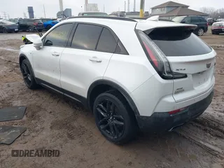 2019 Cadillac XT4 AWD Sport with VIN 1GYFZFR44KF146971, listed as a IAAI auction lot 41663031 with 129,248 mi miles and . Bid and sale history available at DreamBid. Image 3.