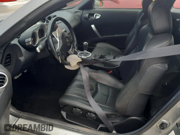2005 Nissan 350Z Touring with VIN JN1AZ34E05M652220, listed as a Copart auction lot 76190324 with Not Provided miles and Salvage Title. Bid and sale history available at DreamBid. Image 7.