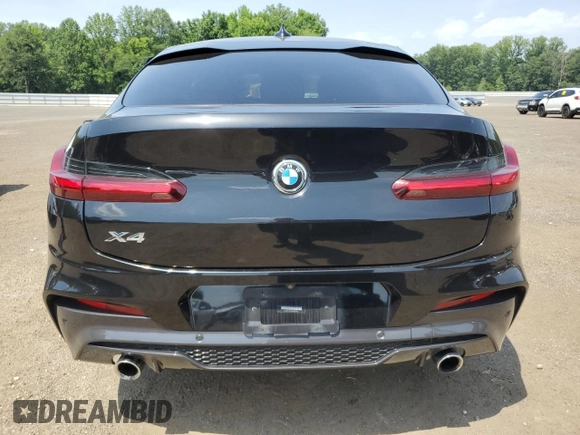 2021 BMW X4 xDrive30i with VIN 5UX2V1C09M9E03411, listed as a Copart auction lot 62078545 with 49,101 mi miles and Salvage title. Bid and sale history available at DreamBid. Image 6.