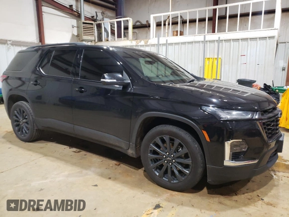 2023 Chevrolet Traverse RS with VIN 1GNERJKWXPJ231213, listed as a Copart auction lot 45765945 with 57,448 mi miles and Salvage Title. Bid and sale history available at carsss.com. Image 4.