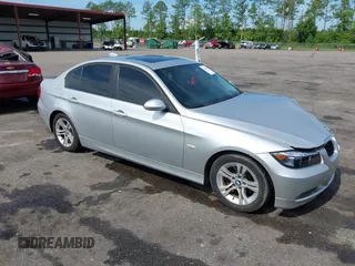 2008 BMW 3 Series 328i with VIN WBAVA37558NL53299, listed as a IAAI auction lot 42706194 with 152,504 mi miles and . Bid and sale history available at DreamBid. Image 1.