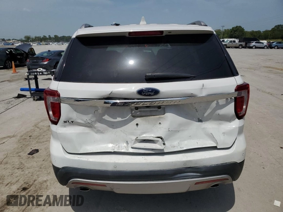2017 Ford Explorer XLT z VIN 1FM5K7D80HGE01880, wystawiony jako Copart lot #65489154 z przebiegiem 150 815 mil mil oraz Szkoda całkowita • Salvage title. Historia ofert i sprzedaży dostępna na DreamBid. Obrazek 6.