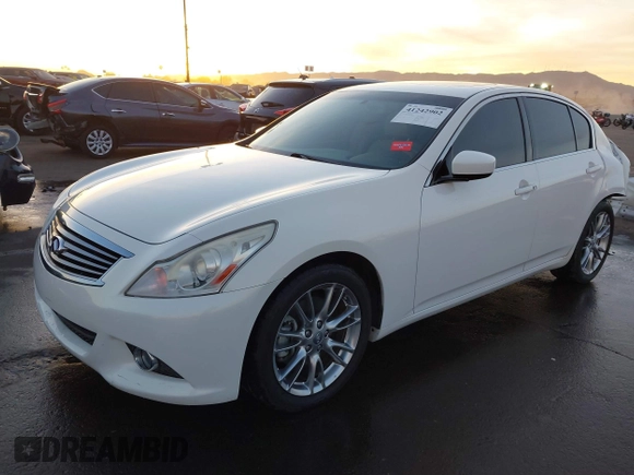 2013 Infiniti G37 Journey with VIN JN1CV6AP6DM301189, listed as a IAAI auction lot 41242902 with 60,683 mi miles and . Bid and sale history available at DreamBid. Image 2.