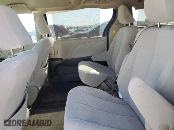 2012 Toyota Sienna LE AAS with VIN 5TDKK3DC6CS267895, listed as a Copart auction lot 53449855 with 114,699 mi miles and Salvage Title. Bid and sale history available at DreamBid. Image 12.