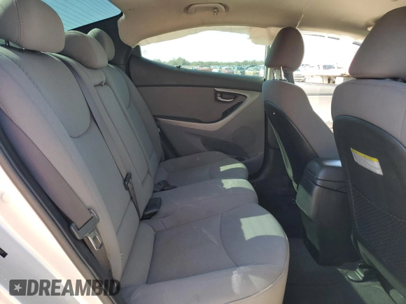 2015 Hyundai Elantra SE with VIN 5NPDH4AE6FH554537, listed as a Copart auction lot 41907465 with 106,131 mi miles and Salvage Title. Bid and sale history available at DreamBid. Image 10.