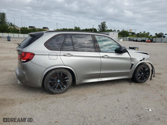 2016 BMW X5 M with VIN 5YMKT6C55G0R77761, listed as a Copart auction lot 80486044 with NaN miles and Salvage Title. Bid and sale history available at carsss.com. Image 3.
