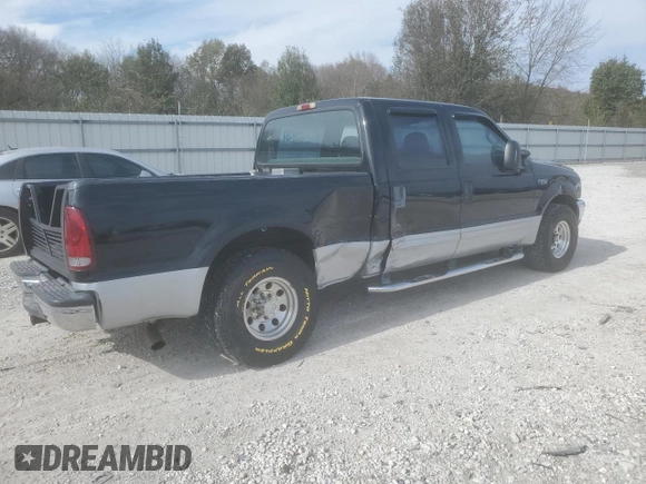 2002 Ford F-250 XL with VIN 3FTNW20F72MA07306, listed as a Copart auction lot 80054914 with 182,808 mi miles and Salvage Title. Bid and sale history available at DreamBid. Image 3.