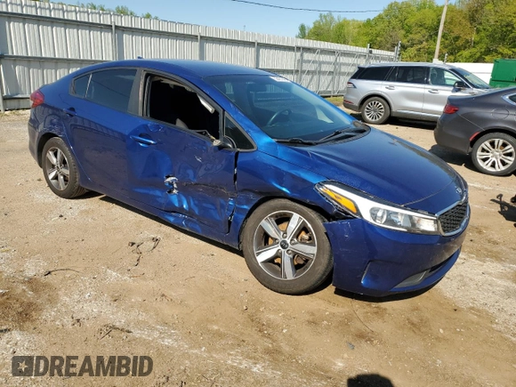 2018 Kia Forte LX with VIN 3KPFL4A70JE224222, listed as a Copart auction lot 52451295 with 108,845 mi miles and Salvage Title. Bid and sale history available at carsss.com. Image 4.