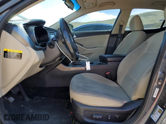 2015 Kia Optima with VIN KNAGM4AD9F5077731, listed as a Copart auction lot 56662115 with 202,872 mi miles and Clean title. Bid and sale history available at DreamBid. Image 7.