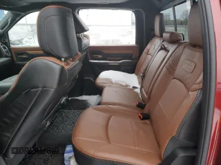 2024 Ram 2500 Longhorn with VIN 3C6UR5GL9RG339392, listed as a Copart auction lot 88396405 with 13,338 mi miles and Salvage Title. Bid and sale history available at carsss.com. Image 10.