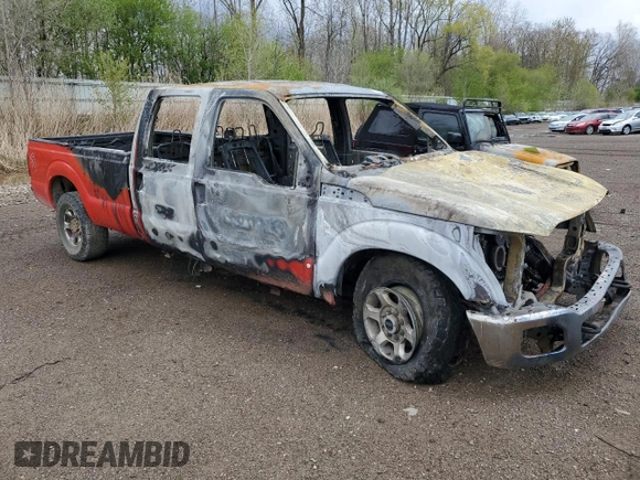 2016 Ford F-250 Lariat with VIN 1FT7W2B68GEB74597, listed as a Copart auction lot 55146395 with Not provided miles and Clean title. Bid and sale history available at DreamBid. Image 4.