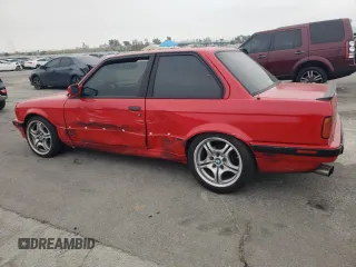 1989 BMW 3 Series 325iS with VIN WBAAA2303KEC49407, listed as a Copart auction lot 53133765 with 127,657 mi miles and Salvage Title. Bid and sale history available at carsss.com. Image 2.