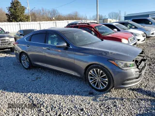 2015 Hyundai Genesis 3.8L with VIN KMHGN4JE2FU082585, listed as a Copart auction lot 41584764 with 125,151 mi miles and Clean Title. Bid and sale history available at carsss.com. Image 4.