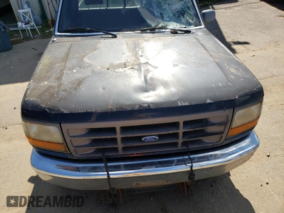 1995 Ford F-150 with VIN 1FTEF14N0SLA85293, listed as a Copart auction lot 72409494 with 0 mi miles and Salvage Title. Bid and sale history available at carsss.com. Image 11.