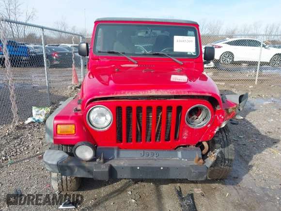 2003 Jeep Wrangler Sport with VIN 1J4FA49S53P305096, listed as a IAAI auction lot 41685209 with 165,247 mi miles. Bid and sale history available at carsss.com. Image 12.