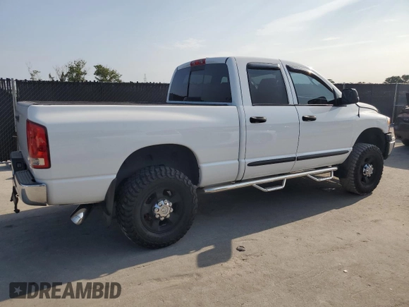2006 Dodge 2500 SLT z VIN 1D7KS28C76J149088, wystawiony jako Copart lot #58035905 z przebiegiem 157 819 mil mil oraz Szkoda całkowita • Salvage title. Historia ofert i sprzedaży dostępna na DreamBid. Obrazek 3.