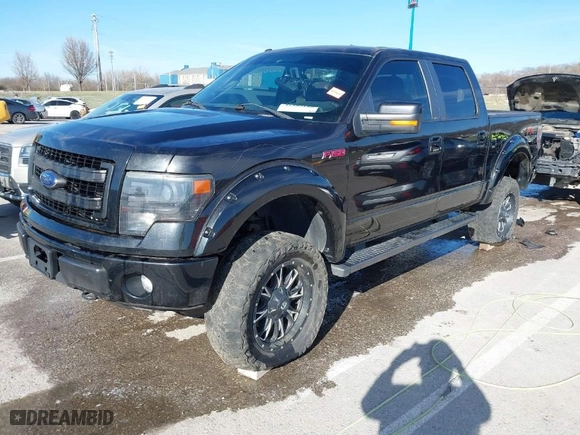 2013 Ford F-150 XL with VIN 1FTFW1EF3DKG26261, listed as a IAAI auction lot 41803180 with 1 mi miles. Bid and sale history available at carsss.com. Image 2.