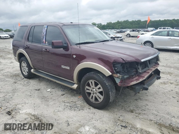 2007 Ford Explorer Eddie Bauer z VIN 1FMEU74867UB67609, wystawiony jako Copart lot #55626955 z przebiegiem 244 887 mil mil oraz Szkoda całkowita • Salvage title. Historia ofert i sprzedaży dostępna na DreamBid. Obrazek 4.