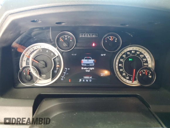 2013 Ram 2500 Big Horn with VIN 3C6UR5DL0DG513699, listed as a Copart auction lot 80724364 with 138,900 mi miles and Clean title. Bid and sale history available at DreamBid. Image 9.