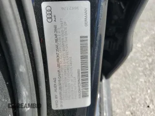 2017 Audi A6 Premium Plus with VIN WAUD8AFC5HN039650, listed as a Copart auction lot 49088115 with 80,019 mi miles and Salvage title. Bid and sale history available at DreamBid. Image 13.