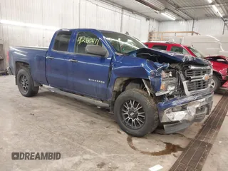 2014 Chevrolet Silverado 1500 LT with VIN 1GCVKREC2EZ155062, listed as a IAAI auction lot 41260471 with 135,762 mi miles and . Bid and sale history available at DreamBid. Image 1.