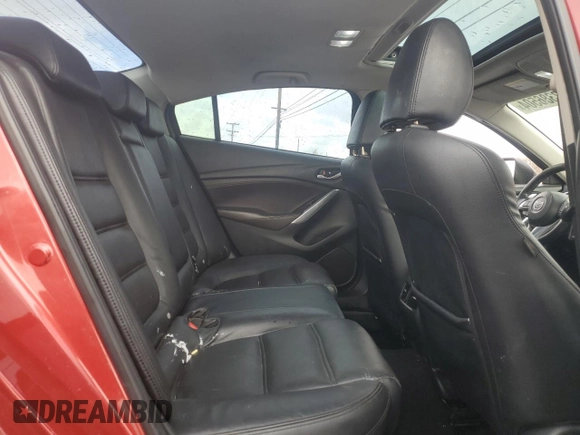 2016 Mazda 6 i Grand Touring with VIN JM1GJ1W56G1468307, listed as a Copart auction lot 87386504 with 158,841 mi miles and Salvage Title. Bid and sale history available at DreamBid. Image 10.