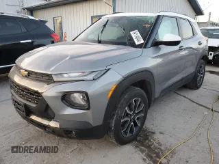 2023 Chevrolet TrailBlazer ACTIV with VIN KL79MSSL4PB037630, listed as a Copart auction lot 84114044 with 49,302 mi miles and Salvage Title. Bid and sale history available at DreamBid. Image 1.