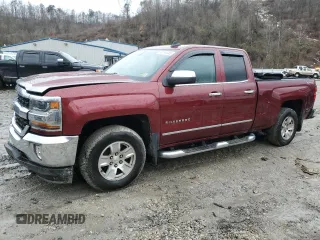 2017 Chevrolet Silverado 1500 LT with VIN 1GCVKREC5HZ182972, listed as a Copart auction lot 43244385 with 133,672 mi miles and Salvage Title. Bid and sale history available at DreamBid. Image 1.