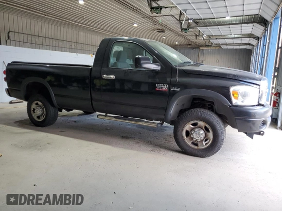 2007 Dodge Ram 2500 ST with VIN 3D7KS26D47G725525, listed as a Copart auction lot 83011754 with 109,447 mi miles and Clean Title. Bid and sale history available at carsss.com. Image 4.