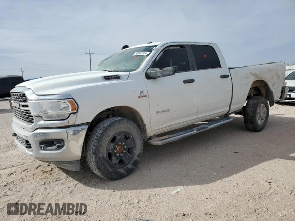 2024 Ram 2500 Big Horn with VIN 3C6UR5DL7RG105949, listed as a Copart auction lot 50240105 with 0 mi miles and Salvage Title. Bid and sale history available at carsss.com. Image 1.