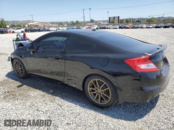 2012 Honda Civic Si with VIN 2HGFG4A58CH702723, listed as a Copart auction lot 57642215 with 99,385 mi miles and Salvage title. Bid and sale history available at DreamBid. Image 2.