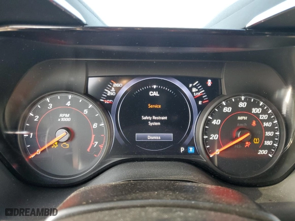 2019 Chevrolet Camaro 1SS with VIN 1G1FF1R7XK0141197, listed as a Copart auction lot 78589374 with 39,501 mi miles and Salvage Title. Bid and sale history available at carsss.com. Image 9.