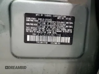 2018 Subaru Forester Limited with VIN JF2SJAJC8JH617316, listed as a Copart auction lot 53460365 with 81,825 mi miles and Salvage Title. Bid and sale history available at carsss.com. Image 14.