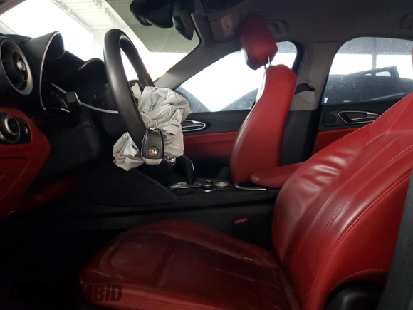 2020 Alfa Romeo Giulia with VIN ZARFAMAN9L7633963, listed as a Copart auction lot 69511642 with 0 mi miles. Bid and sale history available at carsss.com. Image 7.
