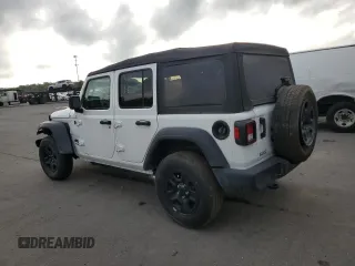 2022 Jeep Wrangler Unlimited Willys with VIN 1C4HJXDN2NW253579, listed as a Copart auction lot 73274214 with 22,583 mi miles and Salvage Title. Bid and sale history available at DreamBid. Image 2.