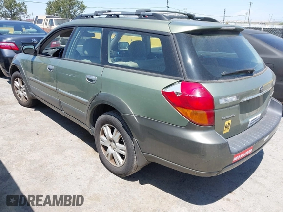 2005 Subaru Outback Limited with VIN 4S4BP62C956334803, listed as a IAAI auction lot 42592507 with 124,071 mi miles and . Bid and sale history available at DreamBid. Image 3.